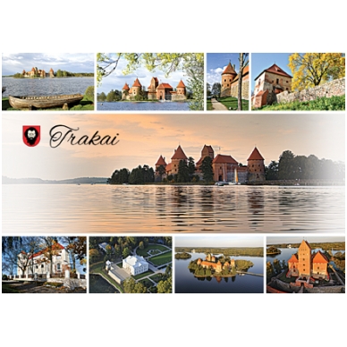 Turistinis atvirukas 4001.8377 Trakai